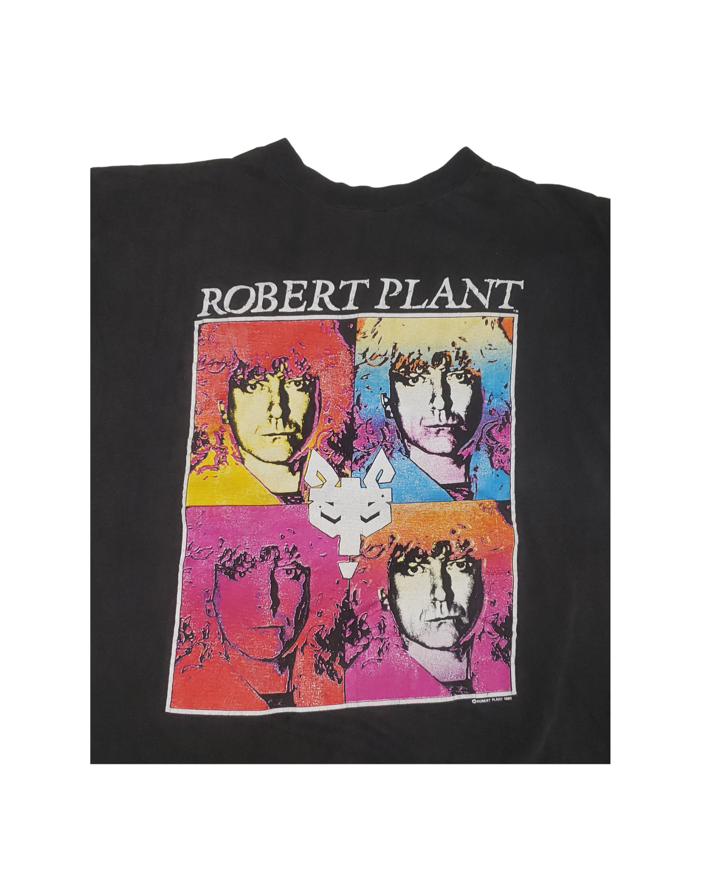 Vintage Robert Plant Manic Nirvana 1990 Tour T-Shirt XL