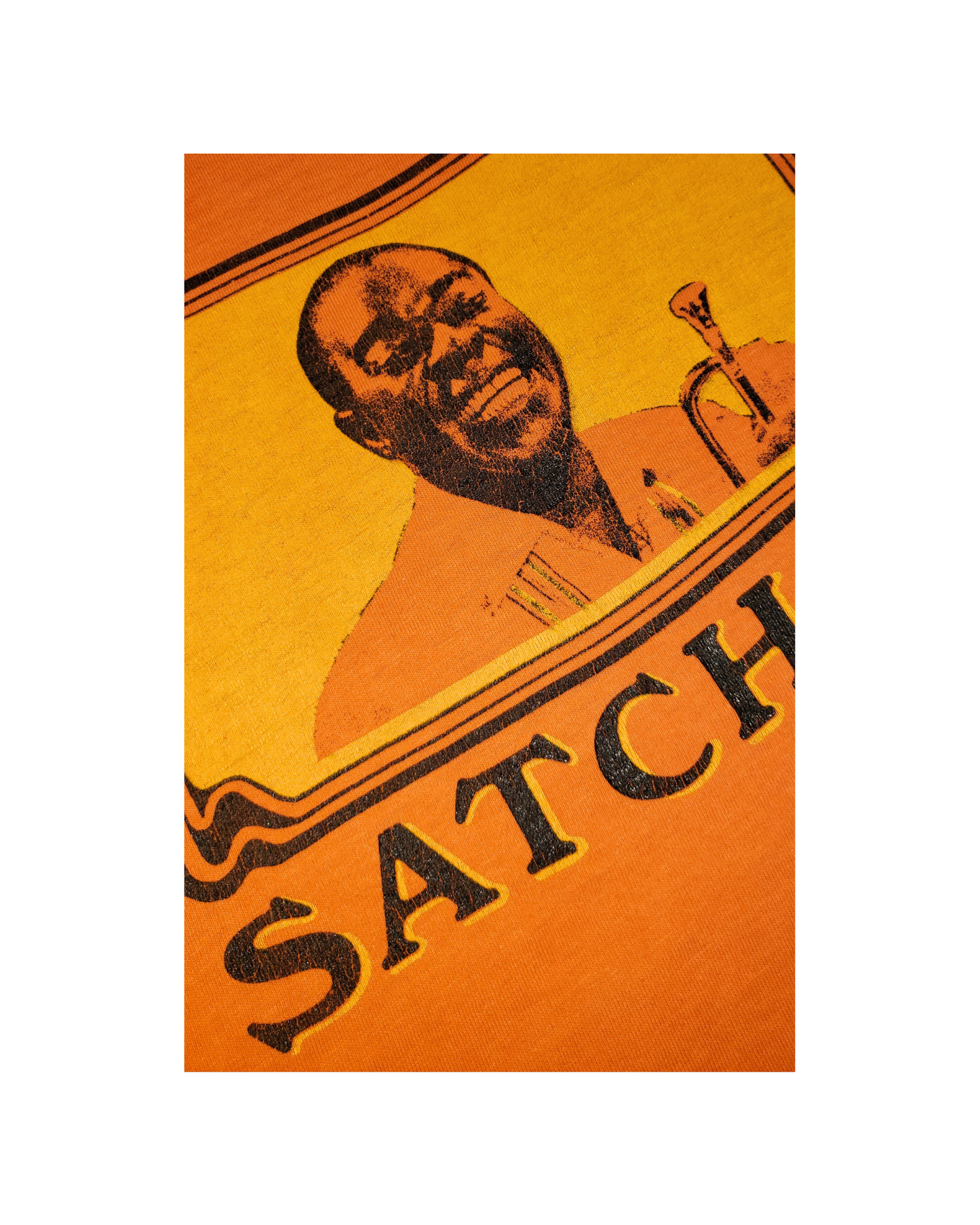 Vintage Satchmo Louis Armstrong 70's Jazz T-Shirt XL