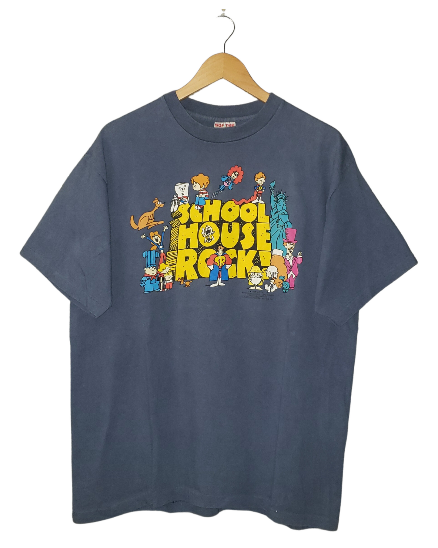 Vintage School House Rock 1995 T-Shirt XL