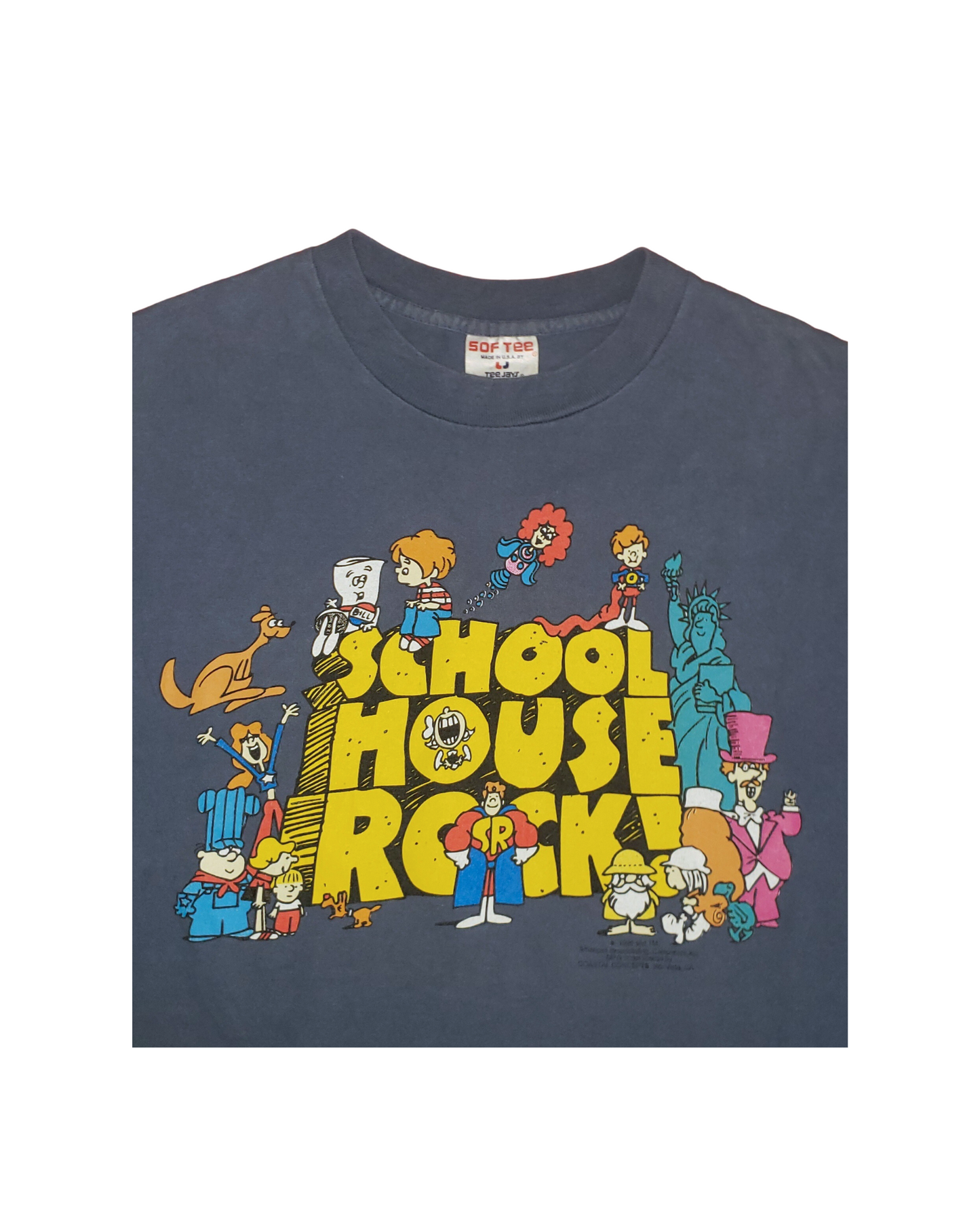 Vintage School House Rock 1995 T-Shirt XL