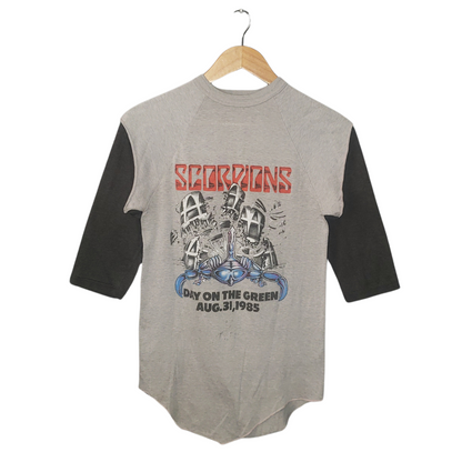 Vintage Scorpions Day on the Green 1985 Raglan T-Shirt Sm