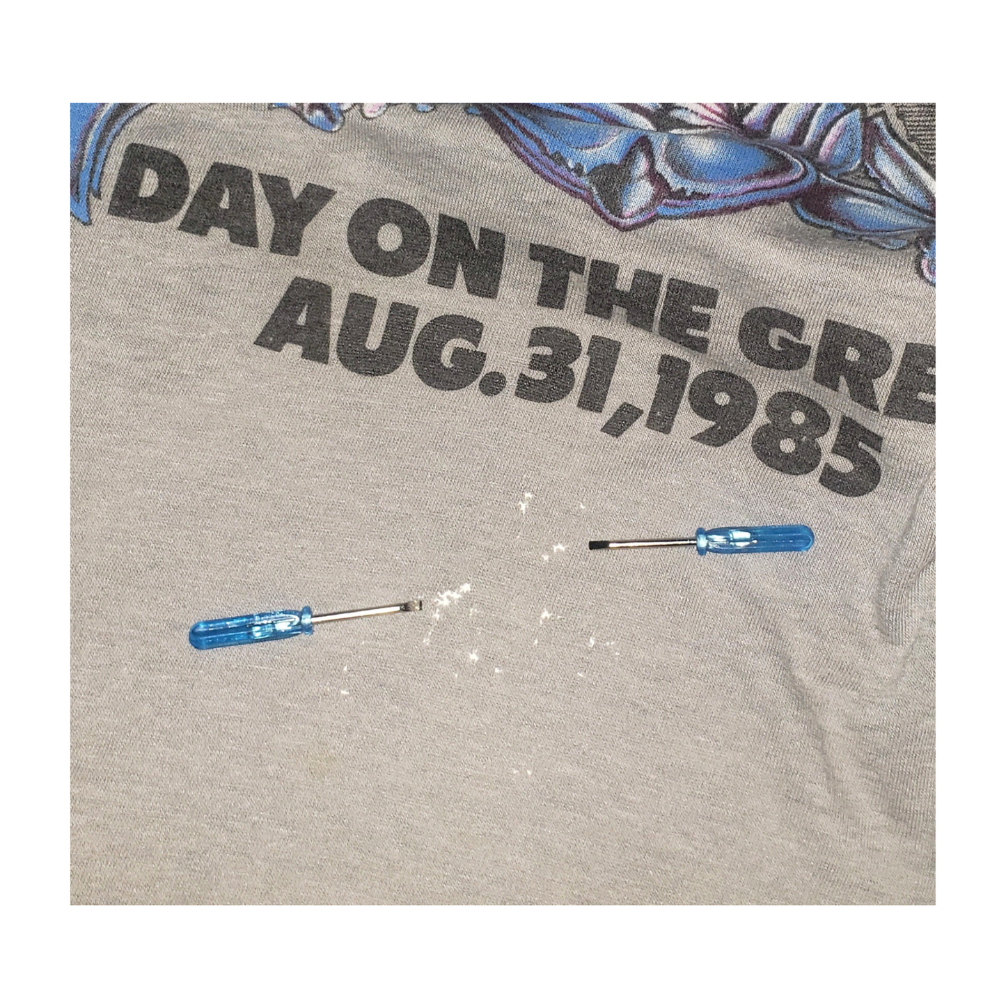 Vintage Scorpions Day on the Green 1985 Raglan T-Shirt Sm