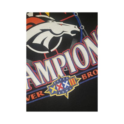 Vintage Denver Broncos 90s Sweatshirt 1998 Super Bowl Champions Logo 7 Lg