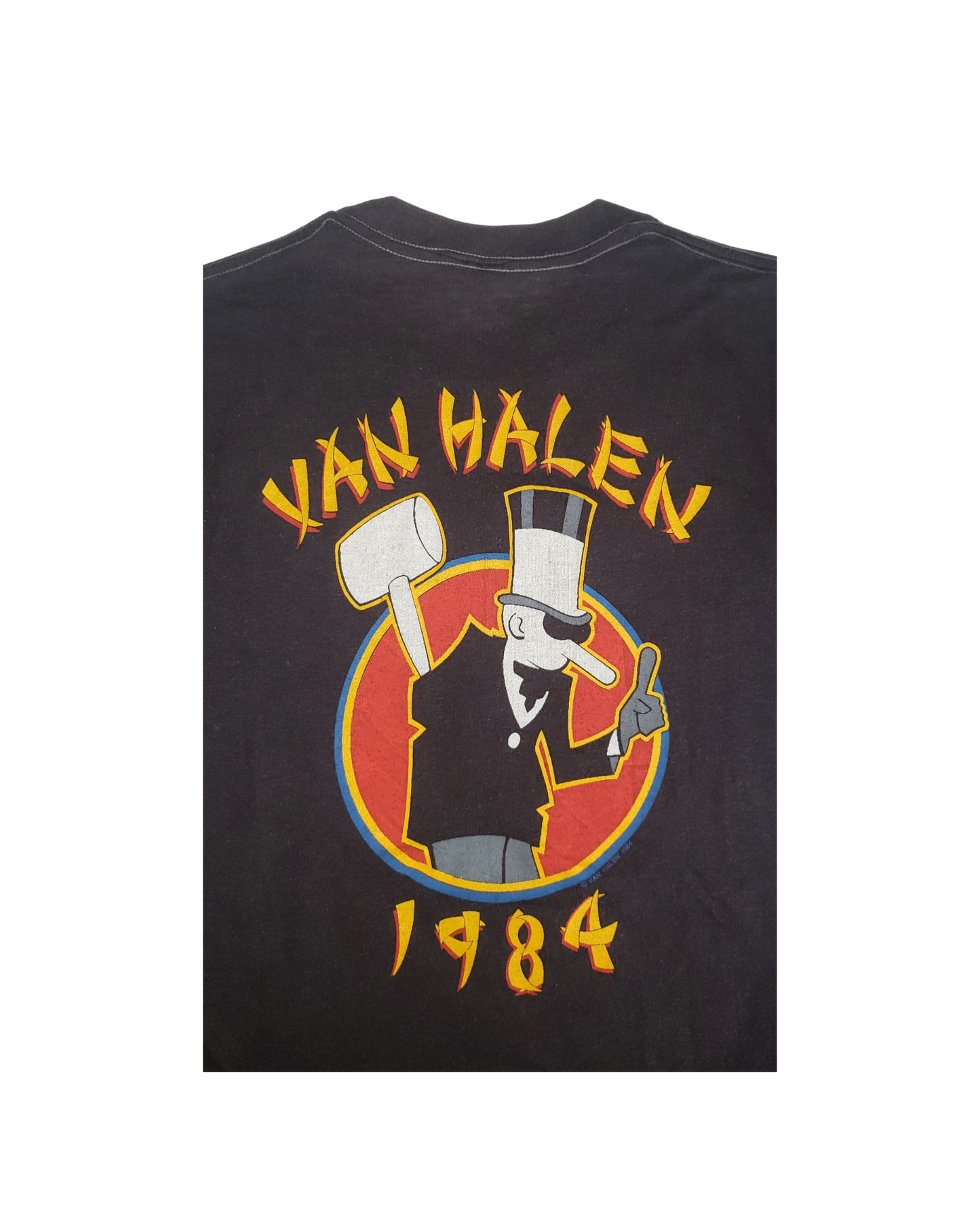 Vintage Van Halen Tour Of The World 1984 T-Shirt Sm