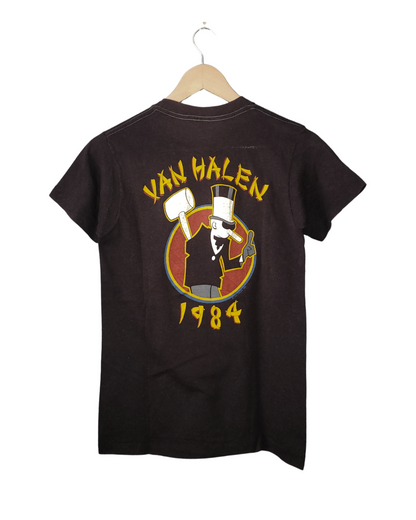 Vintage Van Halen Tour Of The World 1984 T-Shirt Sm