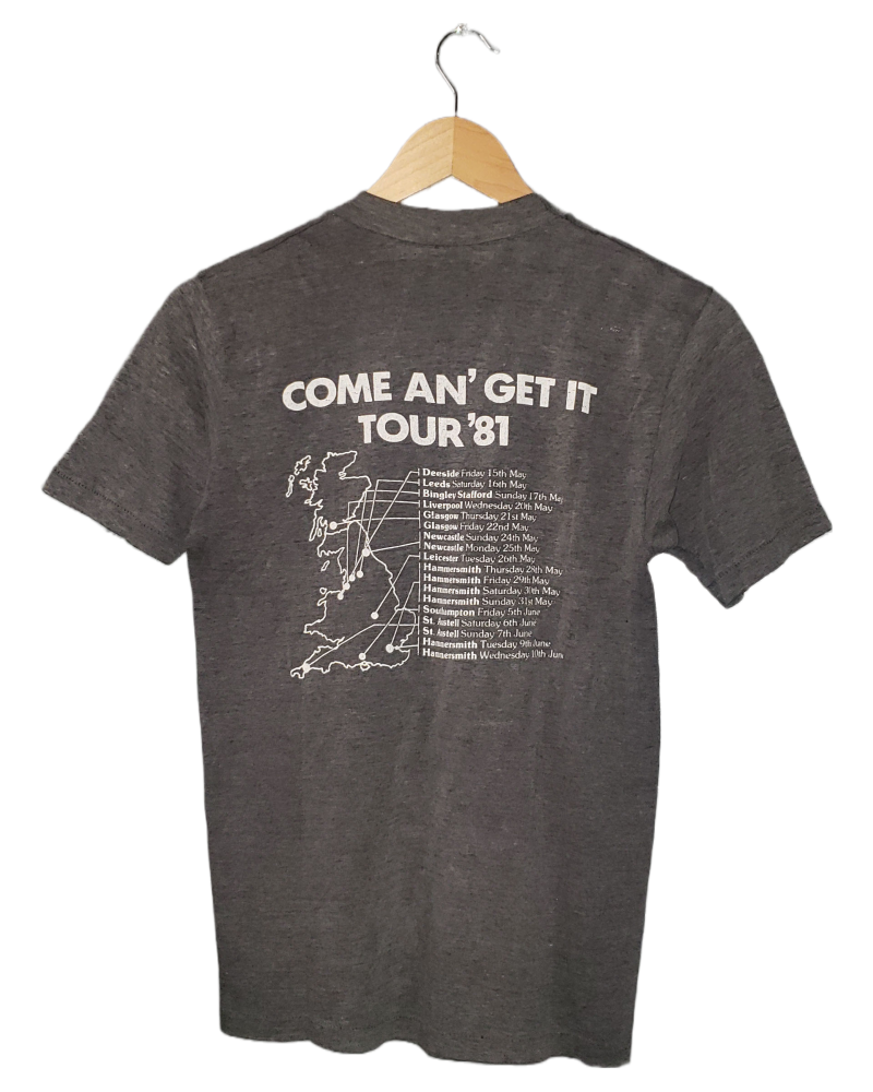 Whitesnake Come 'An Get It 1981 T-Shirt Sm