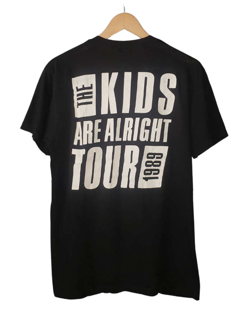 Vintage The WHO The Kids Are Alright Tour 1989 T-Shirt Lg